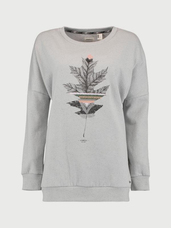 Mikina O´Neill LW Peaceful Pines Sweatshirt Šedá