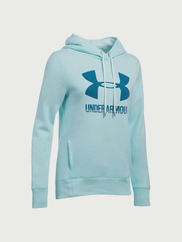 Mikina Under Armour Favorite Fleece PO Modrá