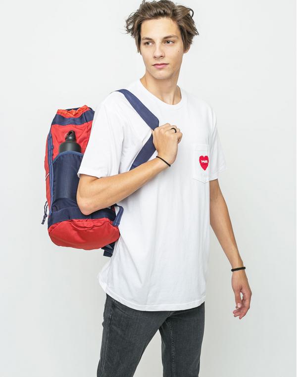 Triko Poler Furry Heart Pocket white
