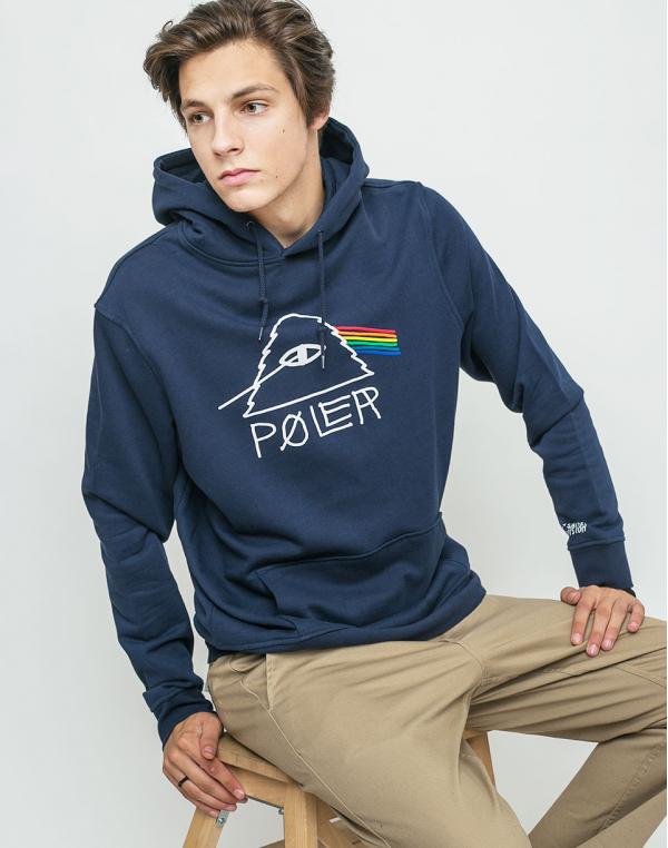 Mikina Poler Psychedelic Navy