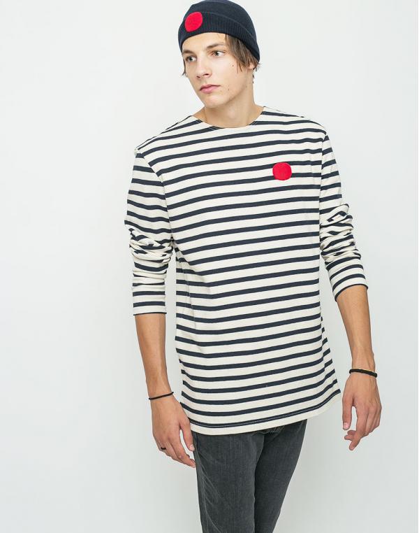 Svetr Loreak Puntito Rustic Ecru/Navy
