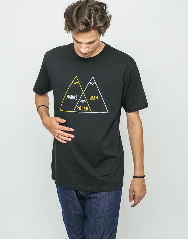 Logo tee Poler Venn Diagram Black