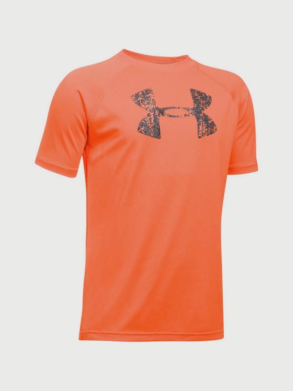 Tričko Under Armour Tech Big Logo SS Oranžová