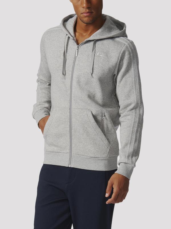 Mikina adidas Originals TRF SERIES FZ Šedá