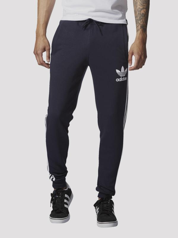 Tepláky adidas Originals CLFN FT PANTS Modrá