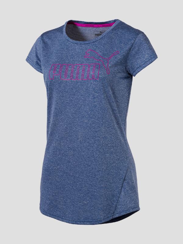 Tričko Puma ACTIVE ESS No.1 Tee W Modrá