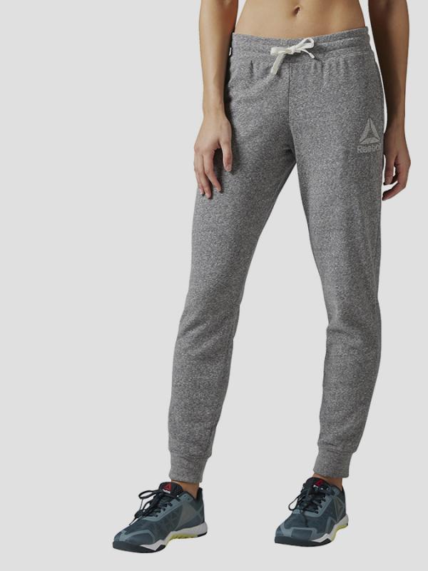 Tepláky Reebok EL PRIME GROUP PANT BLACK Šedá