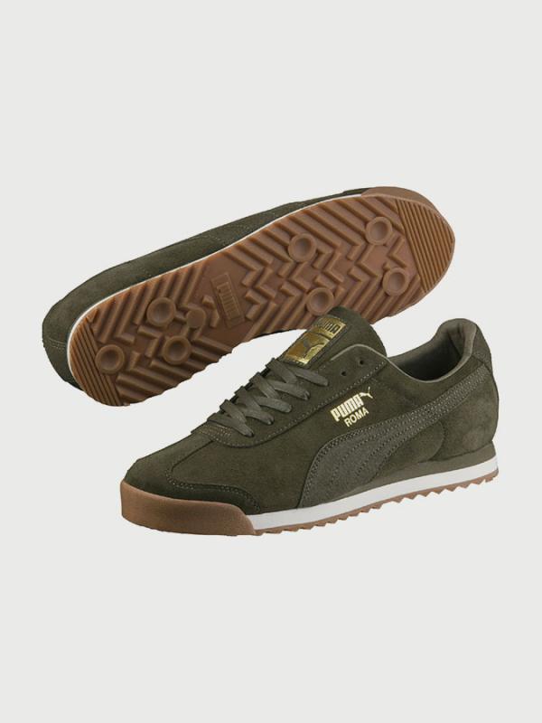 Boty Puma Roma Natural Warmth Bílá