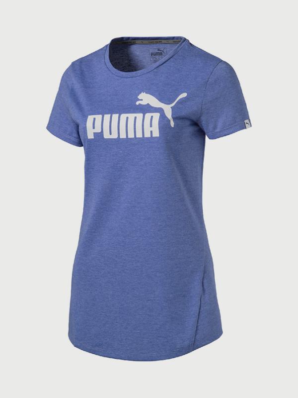 Tričko Puma ESS No.1 Tee Heather W Modrá