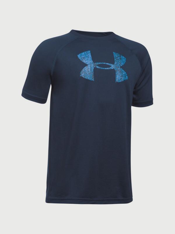 Tričko Under Armour Tech Big Logo SS Modrá