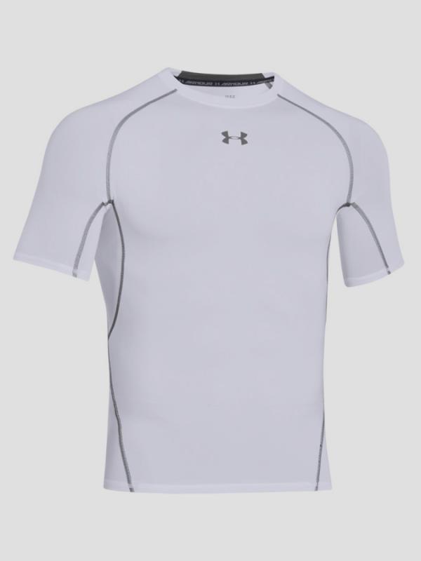 Kompresní tričko Under Armour HG SS Bílá