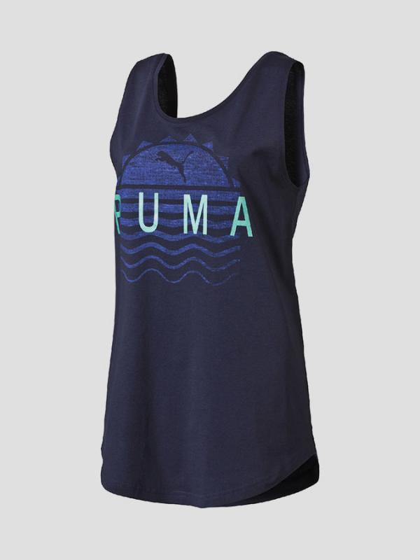 Tílko Puma Summer Tank peacoat Modrá