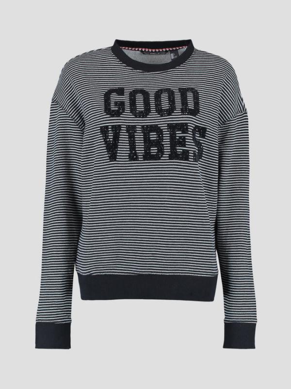 Mikina O´Neill LW EASY CREW SWEATSHIRT PRINT Šedá