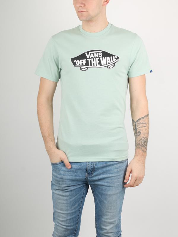 Tričko Vans Mn Otw Split Green-Bla Zelená