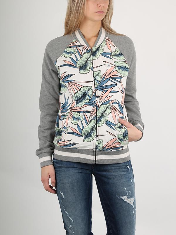 Mikina Vans Wm Walsh Zip Bomber White Sand Trop Barevná