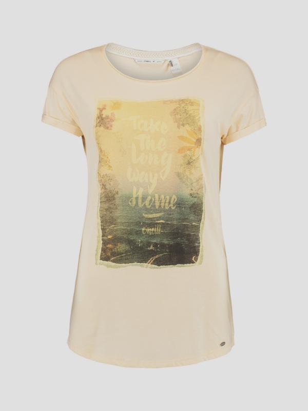 Tričko O´Neill LW ORGANIC COTTON T-SHIRT Béžová