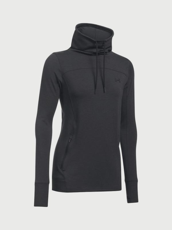 Mikina Under Armour Featherweight Fleece Slouchy Černá