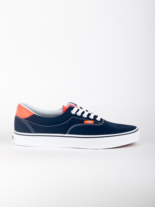 Boty Vans Ua Era 59 (Neon Leathe) Modrá