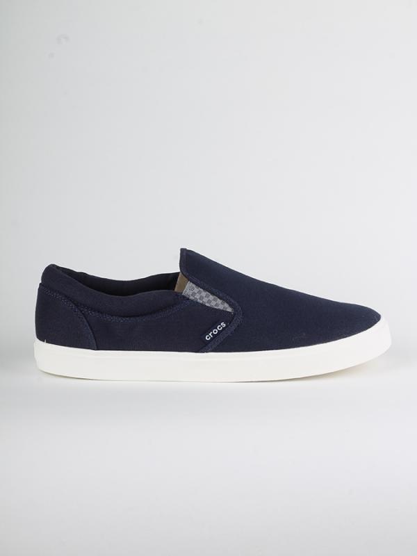 Boty Crocs CitiLane Slip-on Sneaker M Modrá
