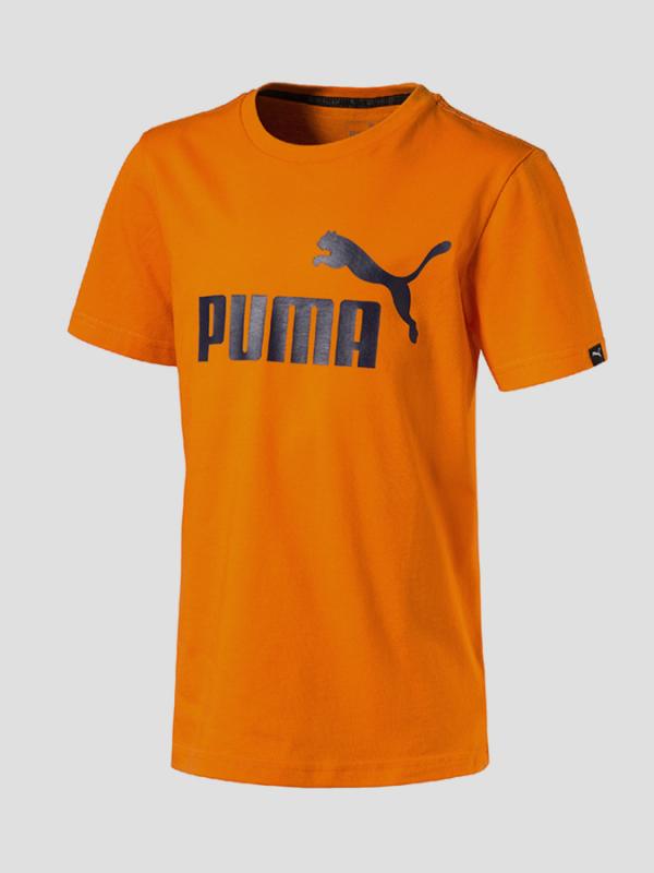 Tričko Puma ESS No.1 Tee Vibrant Orange Oranžová