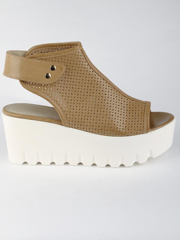 Sandály Primadonna CALZATURA SABOT ECO-PELLE CUOI Hnědá