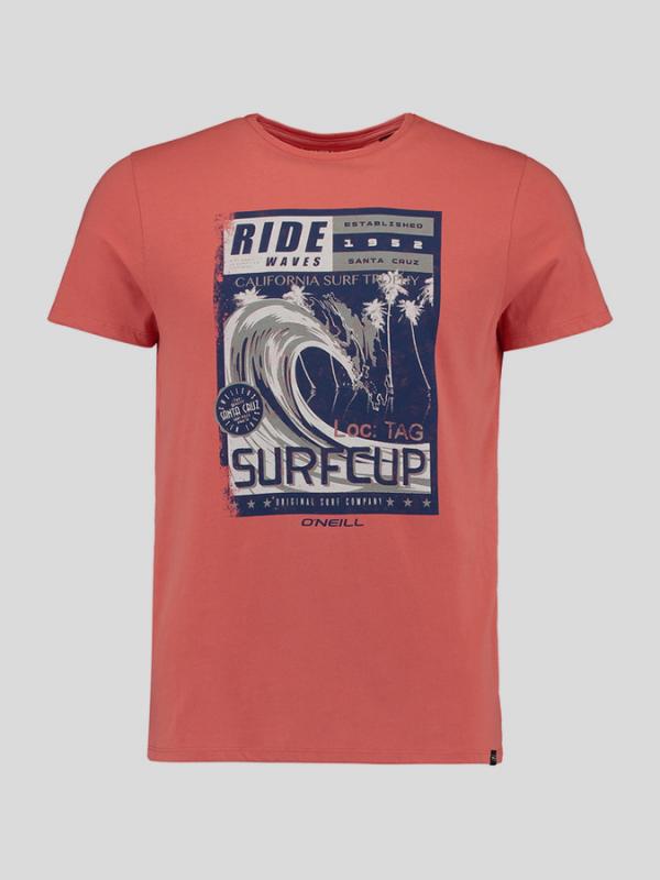 Tričko O´Neill LM RIDE WAVES T-SHIRT Oranžová