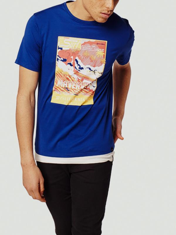 Tričko O´Neill LM MAVERICKS T-SHIRT Modrá