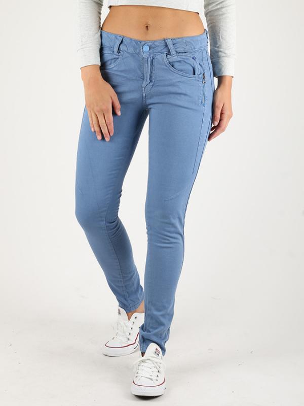 Džíny Alcott ZIP SIDES Modrá