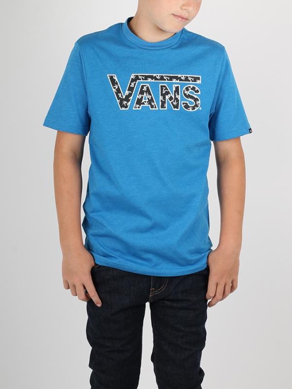 Tričko Vans BY CLASSIC LOGO ROYAL HEATHE Modrá