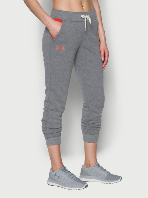 Tepláky Under Armour Favorite Fleece Pant Šedá