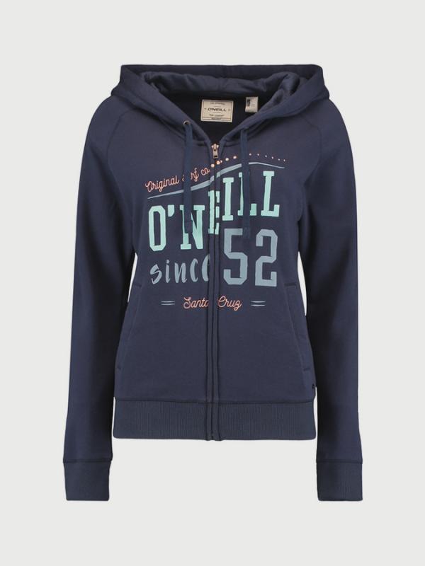 Mikina O´Neill LW Logo Zip Hoodie Modrá