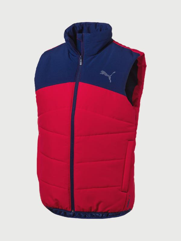 Vesta Puma Ess Padded Vest Toreador Barevná