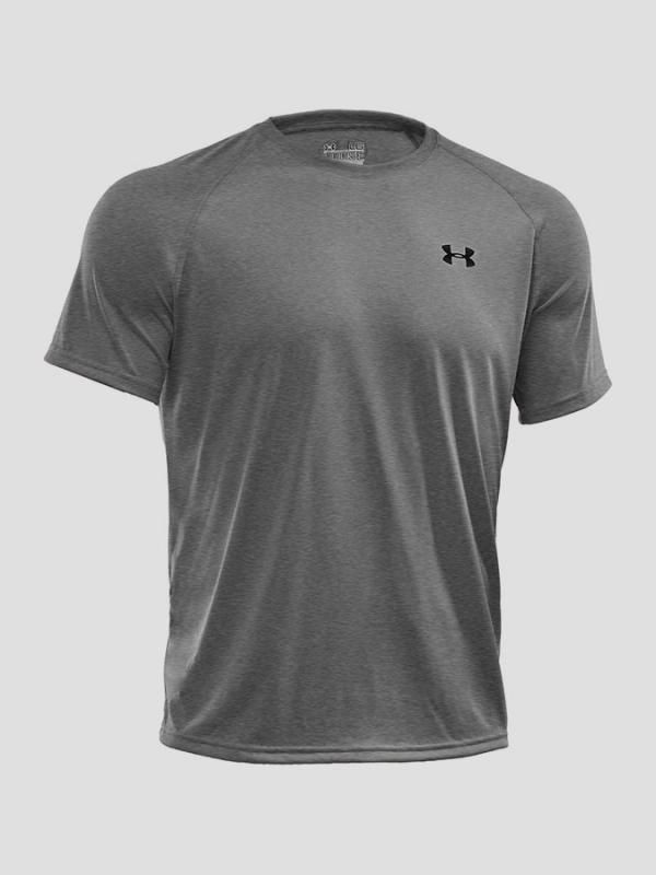 Tričko Under Armour Tech SS Tee Šedá