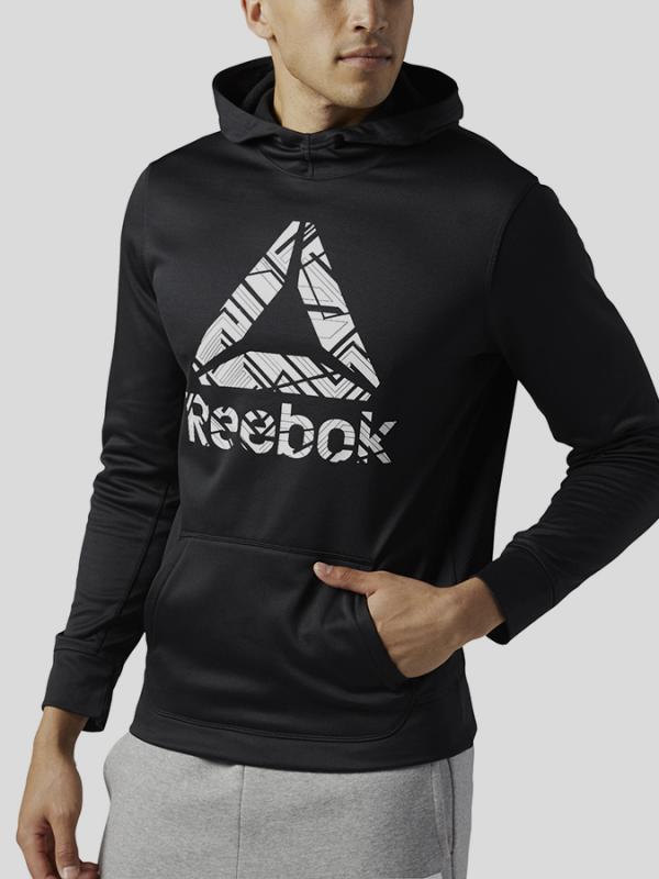 Mikina Reebok WOR POLY FLC BL Černá