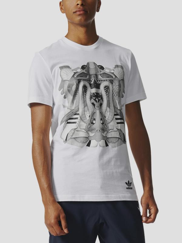 Tričko adidas Originals MONTAGE TEE Bílá