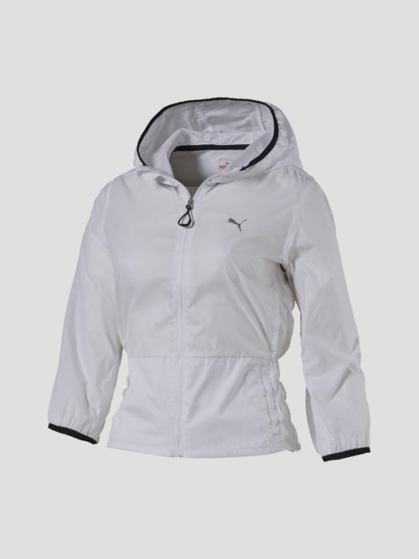 Bunda Puma WT Clash Woven Jacket white Bílá