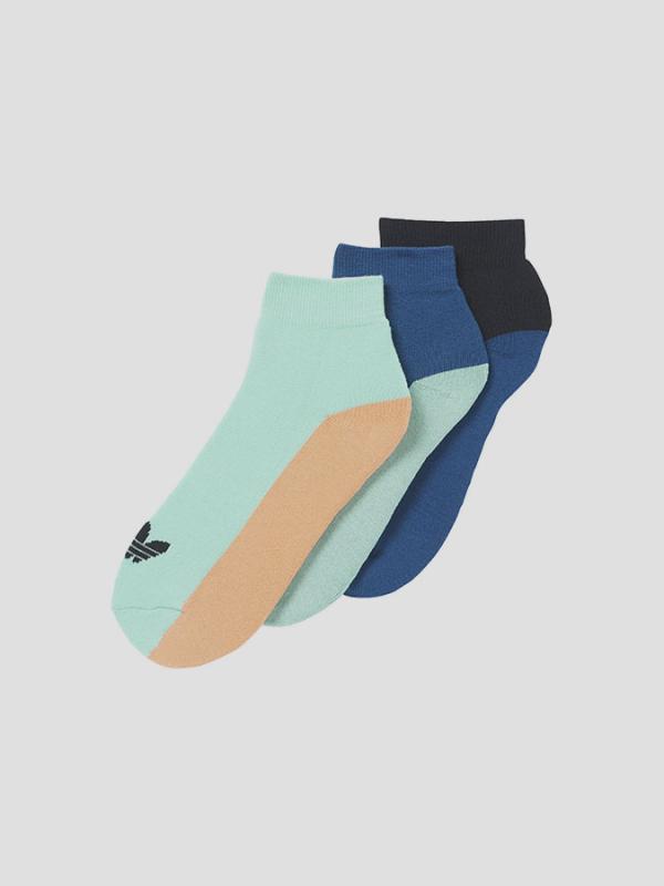 Ponožky adidas Originals TREFOIL ANKLE C 3 Pack Barevná