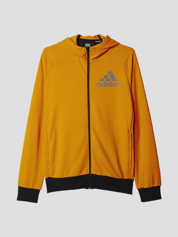 Mikina adidas Performance PRIME HOODIE Žlutá