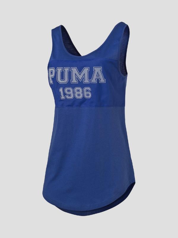 Tílko Puma STYLE Per. Best ATHL Tank W dazzling blu Modrá