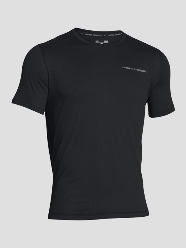 Tričko Under Armour Charged Cotton SS T Černá