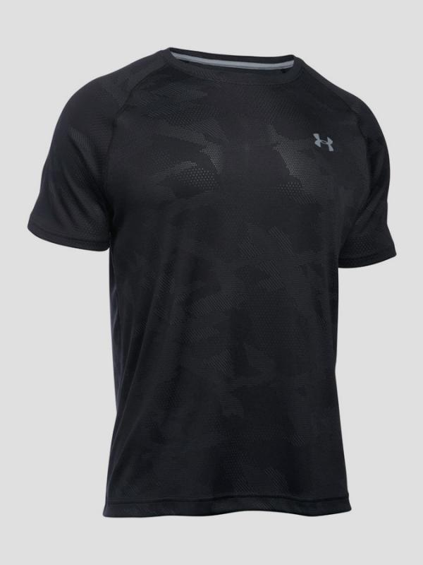 Tričko Under Armour Heatgear Jacguard Tech Tee Barevná