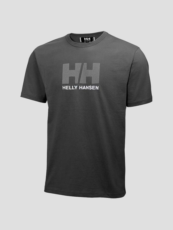 Tričko Helly Hansen LOGO T-SHIRT Černá
