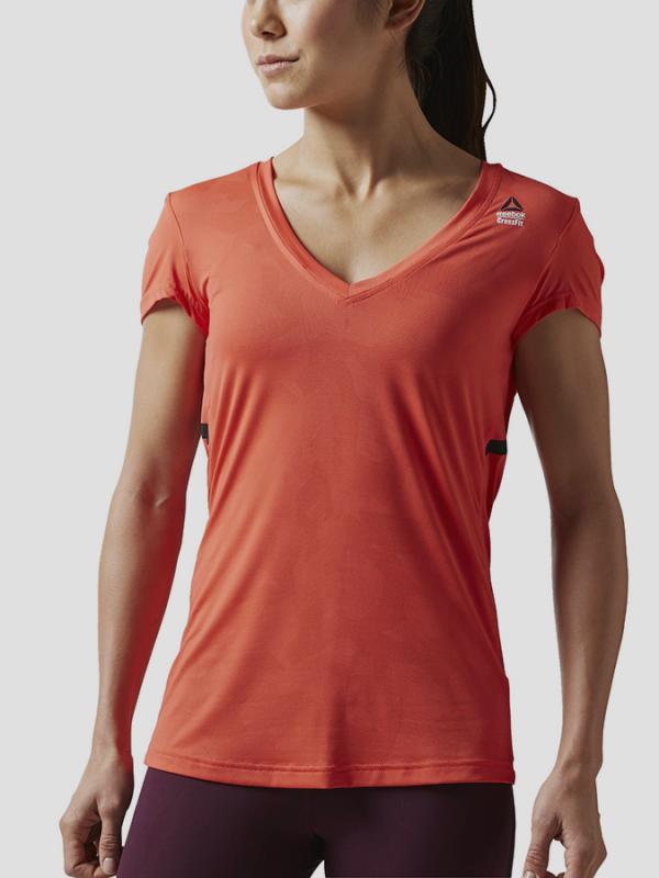 Tričko Reebok RCF ACTIVCHILL SS TEE Oranžová