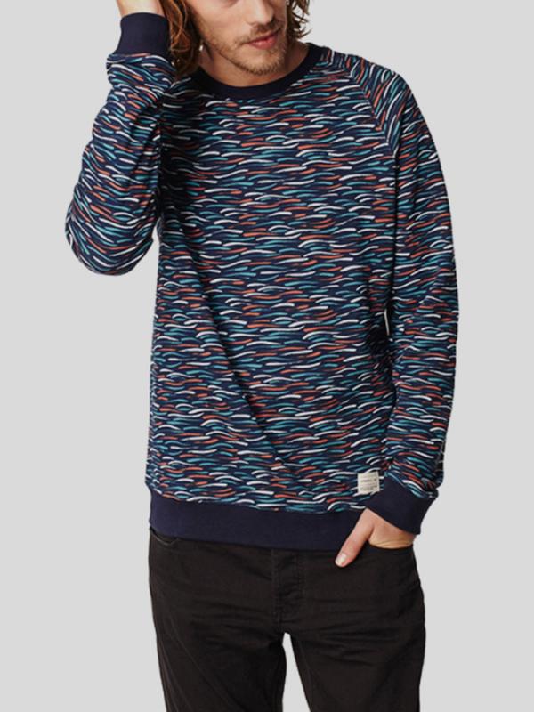 Mikina O´Neill LM FISH & CHICKS SWEATSHIRT Modrá