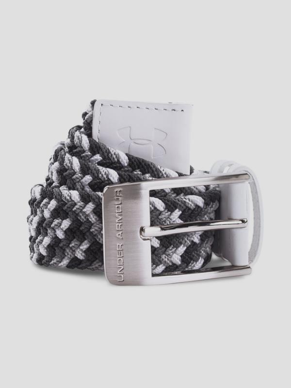 Pásek Under Armour Braided Belt Bílá