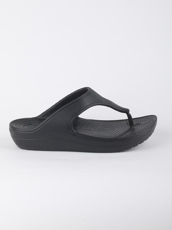 Žabky Crocs Women’s Sloane Platform Flip Černá