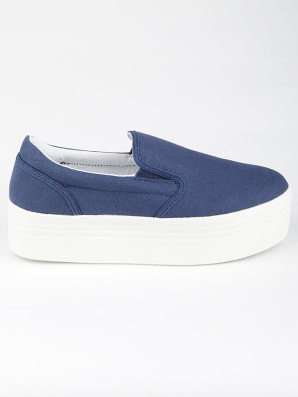 Boty Primadonna CALZATURA SNEAKERS CANVAS BLUE Modrá
