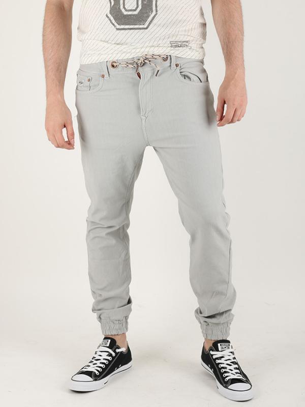 Džíny Alcott KNITT COLOUR JOGGINGS Hnědá