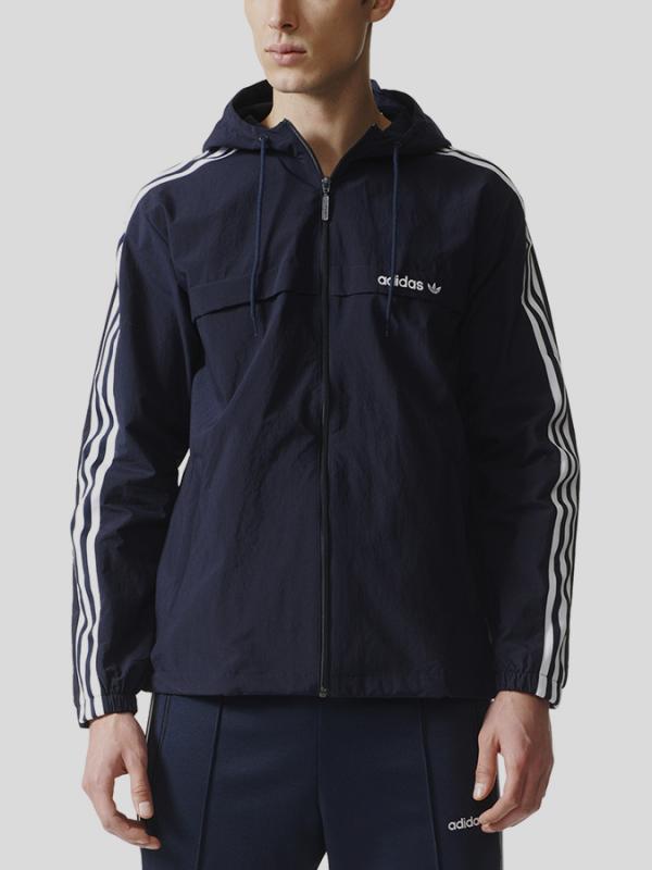 Bunda adidas Originals 3STRIPED WB Černá