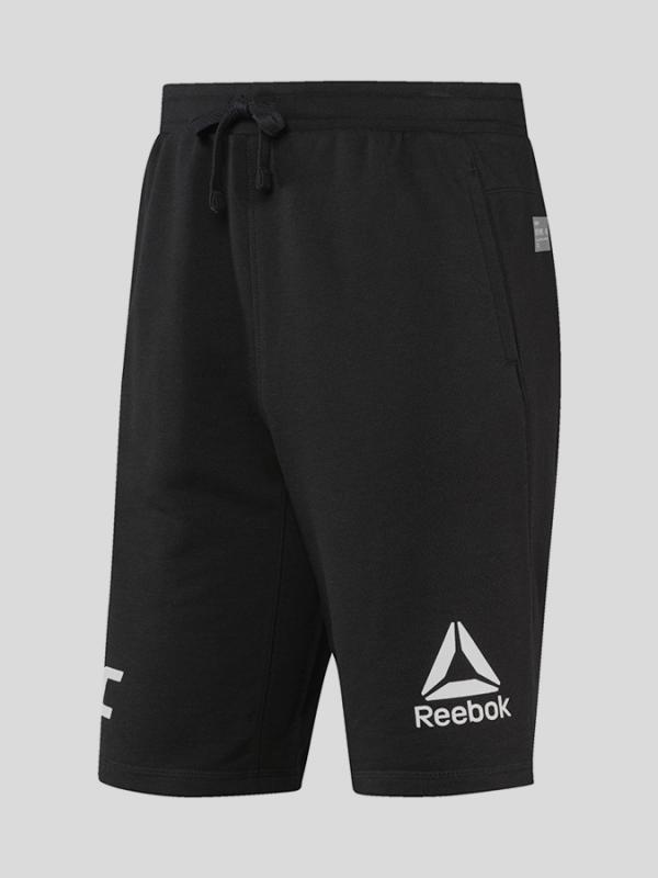 Kraťasy Reebok UFC FG FRENCH TERRY SHORT Černá